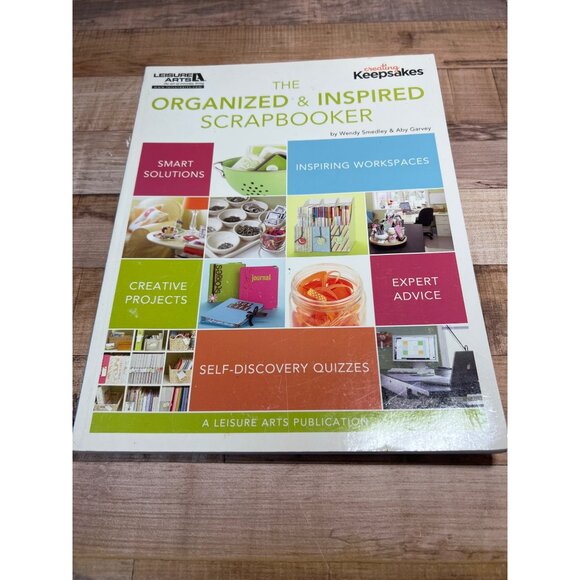 Leisure ARTS ORGANIZED & INSPIRED SCRAPBOOKER - Picture 1 of 4